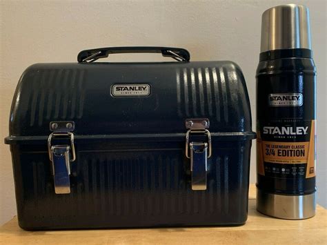 stanley metal lunch box complaints about thermos not holding|stanley classic 10qt lunch box.